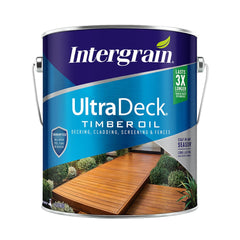 Intergrain UltraDeck Timber Oil Spotted Gum 4L