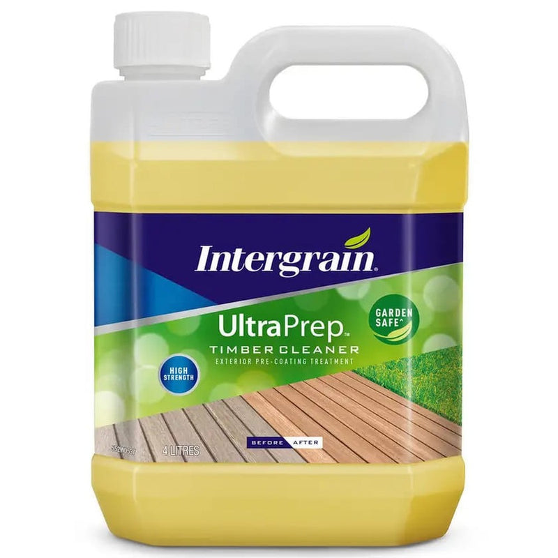 Intergrain U/Prep Timber Cleaner Garden Safe 4L Reviva