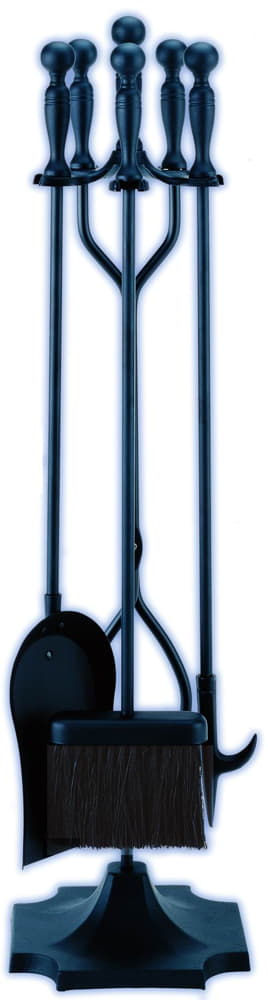 Firetool Set Black 4pce