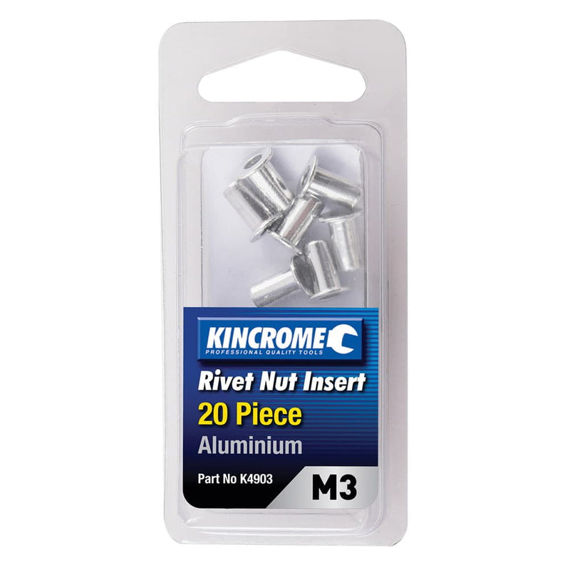 Rivet Nut M3 Pk 20 Alum
