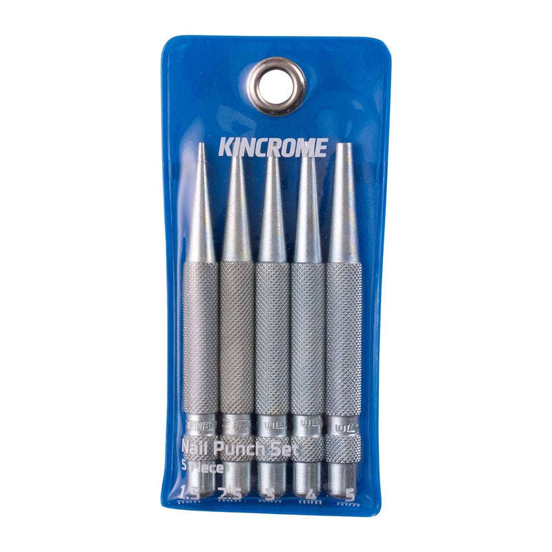 Nail Punch Set 5 Piece Kincrome