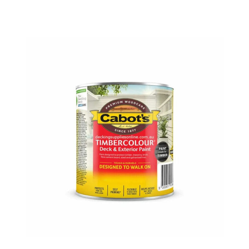 Cabot's Timbercolour Paint White 500Ml