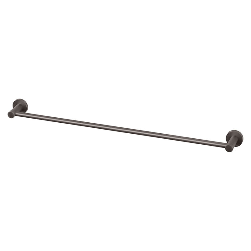 Towel Rail Sgl 800mm Radii Gun Metal