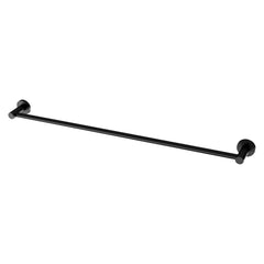 Towel Rail Sgl 800mm Radii Matt Black