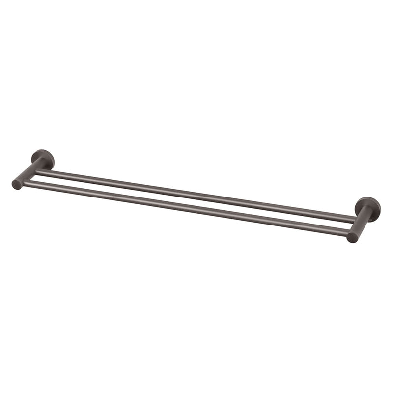 Towel Rail Dbl 800mm Radii Gun Metal