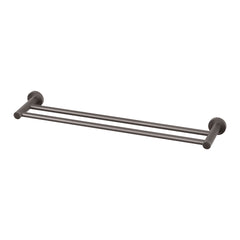 Towel Rail Dbl 600mm Radii Gun Metal