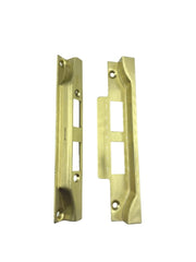 Jackson's Lock Plate Kit Only Rebated Satin Brass