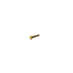 Screw Timber Raised 3g x 13mm Slot Brass Each