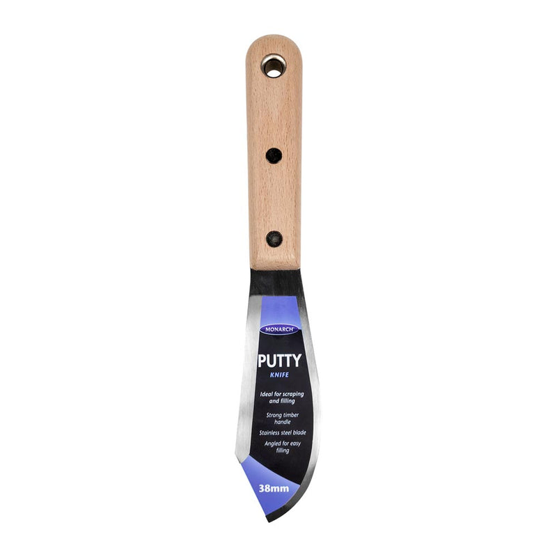 Putty Knife 38mm Wooden Handle