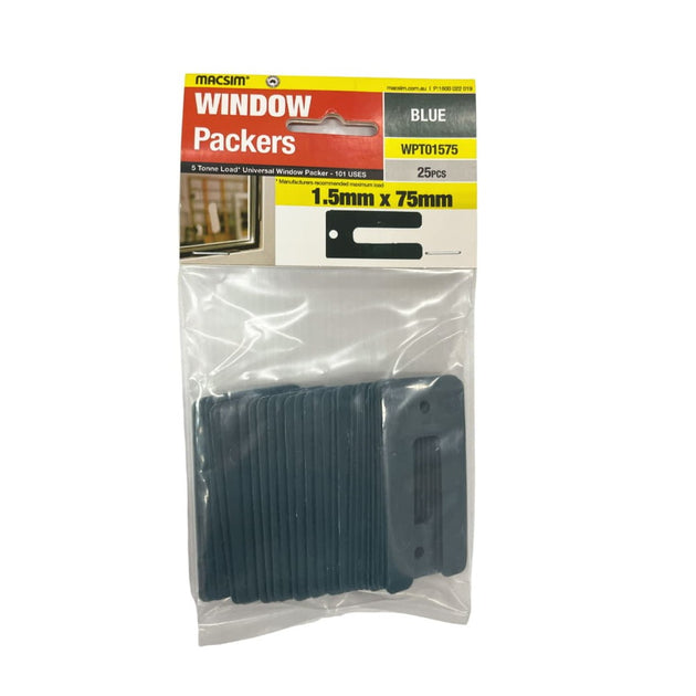 Window Packer 1.5x75mm Pk25 | Paddington Hardware
