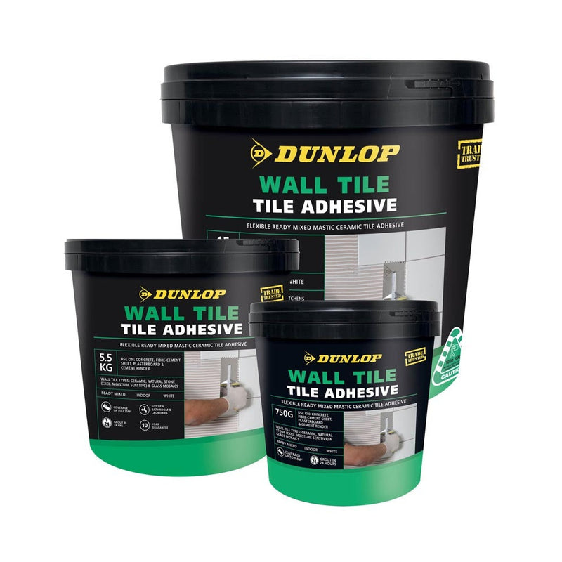 Wall Tile Adhesive 750g Dunlop