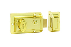 Yale Night Latch Gold