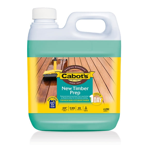 Cabot's New Timber Prep 2L