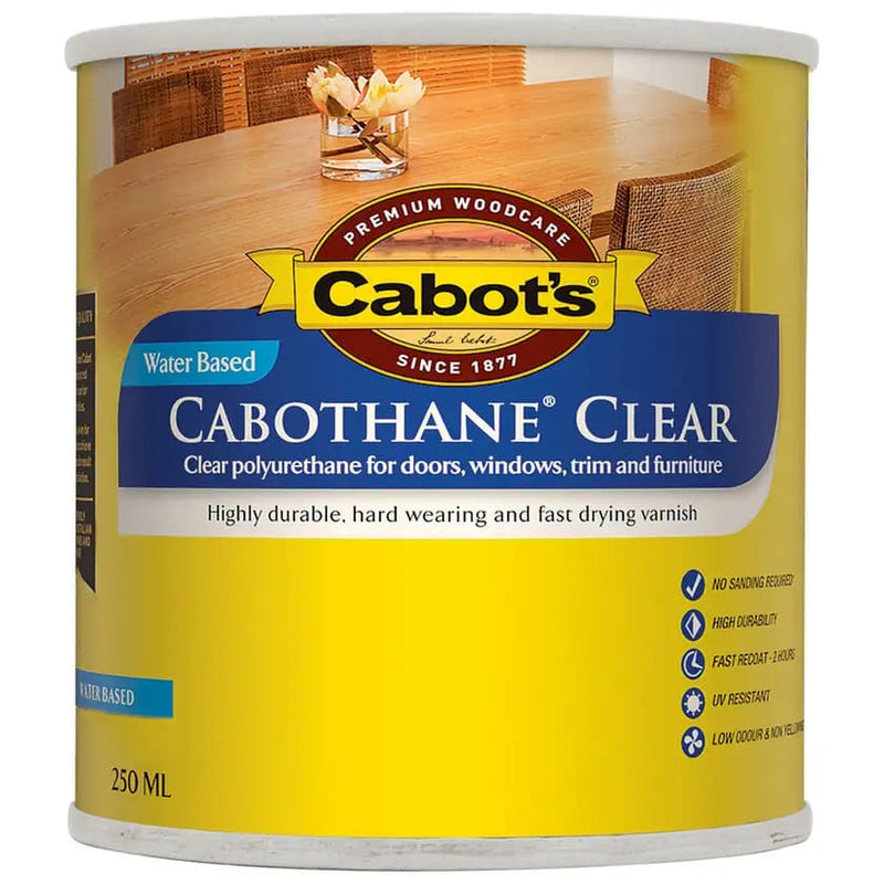 Cabot's Cabothane Water Based Satin 250Ml