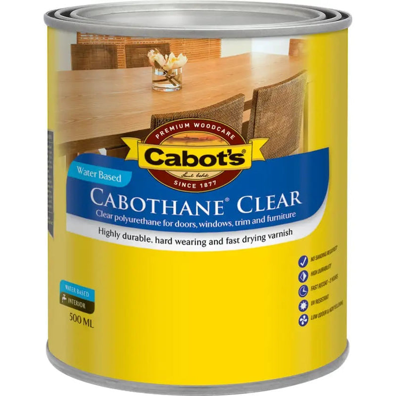 Cabot's Cabothane Water Based Gloss 500Ml