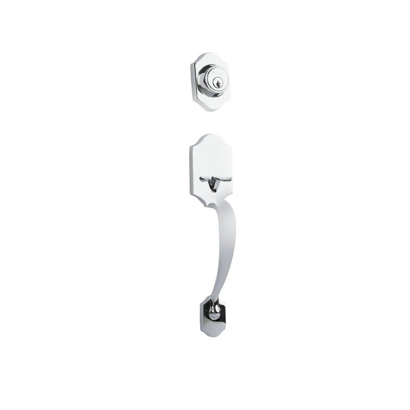 Charente Entry Set S/Cylinder Polished Chrome