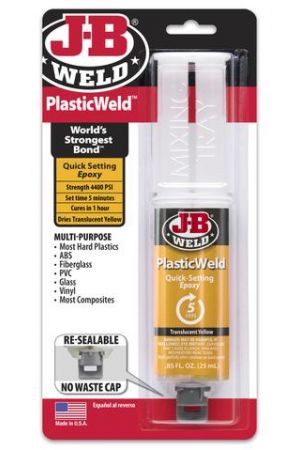 Plastic Weld JB Weld Syringe
