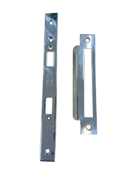 Jackson's Lock Plate Kit Plain Long Polished Chrome
