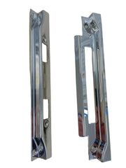 Jackson's Lock Plate Kit Rebated Long Polished Chrome