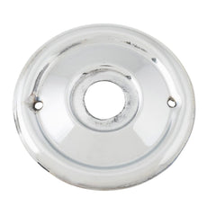 Backplate For Milled Edge Mortice Knob Pair Chrome Plated D52mm