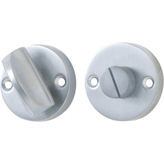 Privacy Turn Round Satin Chrome D35mm