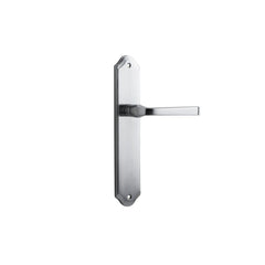 Door Lever Annecy Shouldered Latch Brushed Chrome