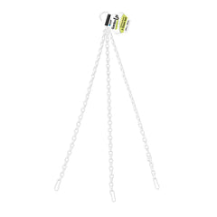 Hanging Basket Chain Set White 460mm