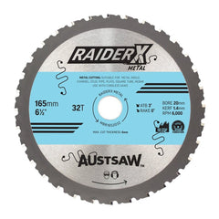 Blade RaiderX Metal 165x20x32t Austsaw