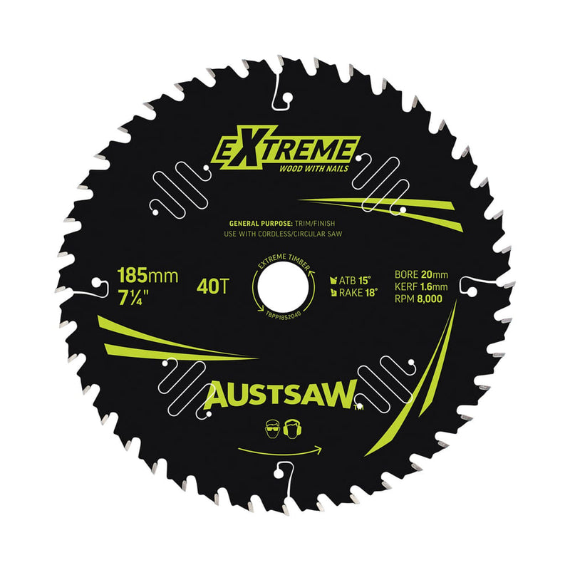 Predator Pro Saw Blade 185mm x 40T