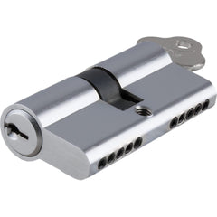 Euro Cylinder Dual Function 5 Pin Chrome Plated L65mm