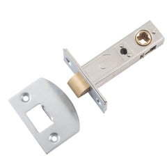 Tube Latch Split Cam 'D' Striker Satin Chrome Backset 60mm