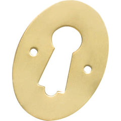 Escutcheon Pressed Polished Brass