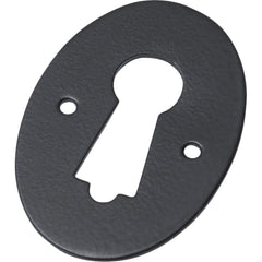 Escutcheon Pressed Matt Black