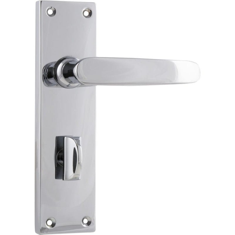 Door Lever Balmoral Privacy Pair Chrome Plated