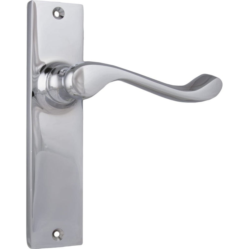 Door Lever Fremantle Latch Pair Chrome Plated