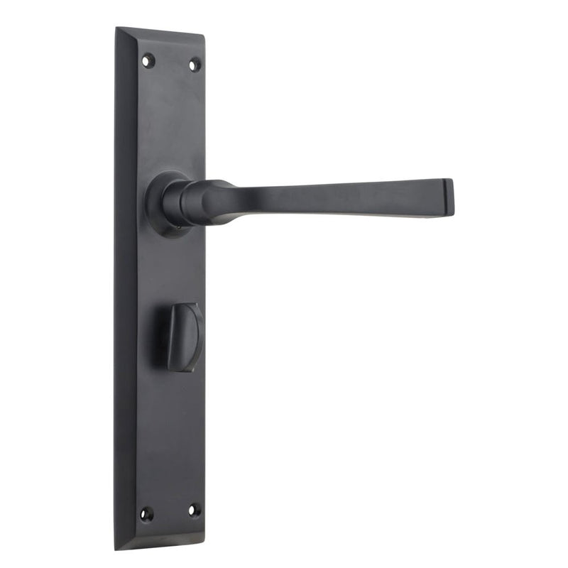 Door Lever Menton Privacy Pair Matt Black