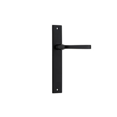 Door Lever Annecy Rectangular Latch Matt Black