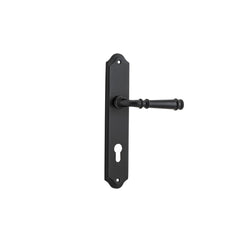 Door Lever Verona Shouldered Euro Matt Black