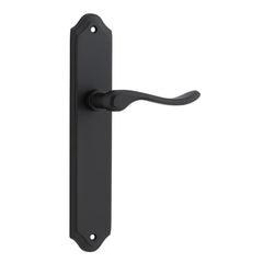 Door Lever Stirling Shouldered Latch Pair Matt Black