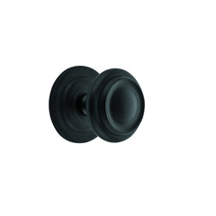 Centre Door Knob Sarlat Matt Black