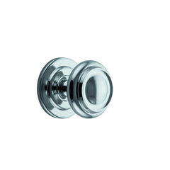 Centre Door Knob Sarlat Polished Chrome