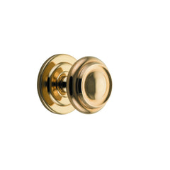 Centre Door Knob Sarlat Polished Brass