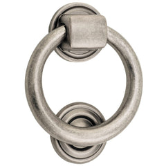 Door Knocker Ring Distressed Nickel