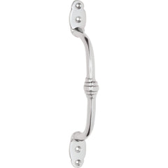 Pull Handle Offset Banded Chrome Plated 180mm