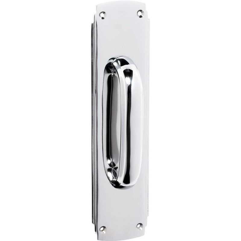 Pull Handle Art Deco Chrome Plated