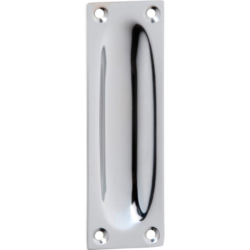 Sliding Door Pull Classic Small Chrome Plated H88xW28mm