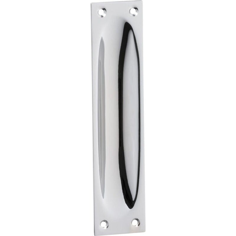 Sliding Door Pull Classic Large Chrome Plated H140xW32mm