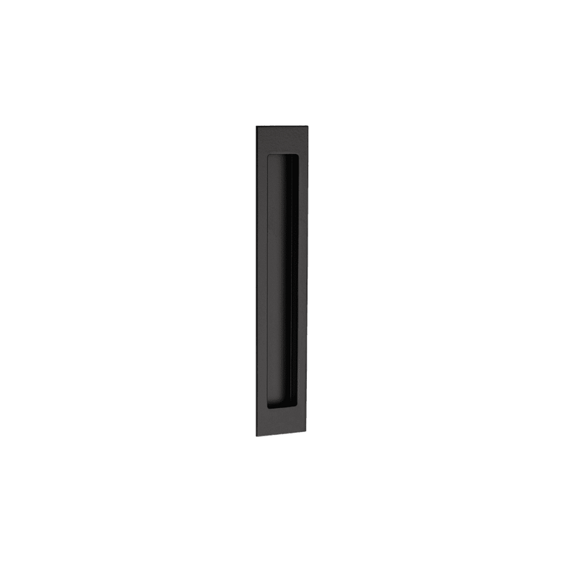 Flush Pull Verve Black 200x37mm