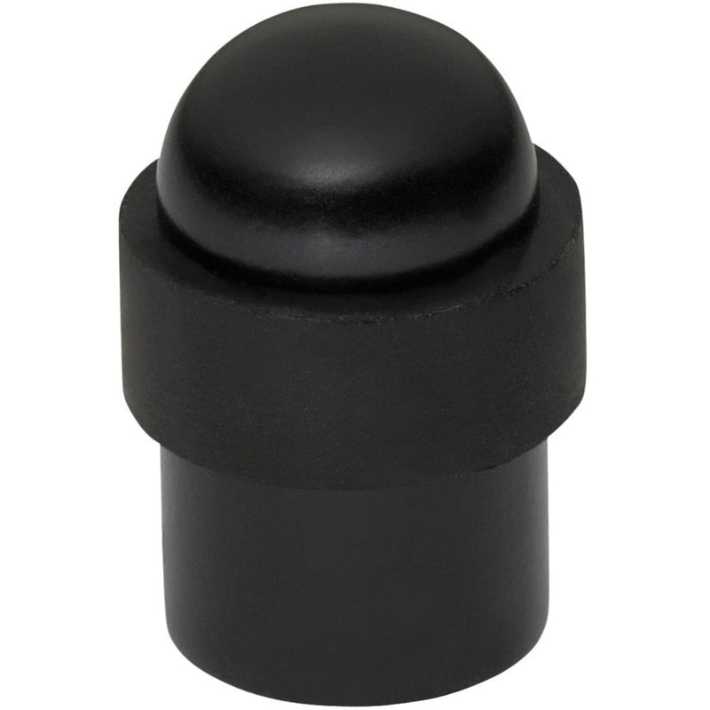 Door Stop Domed Matt Black H50xD30mm