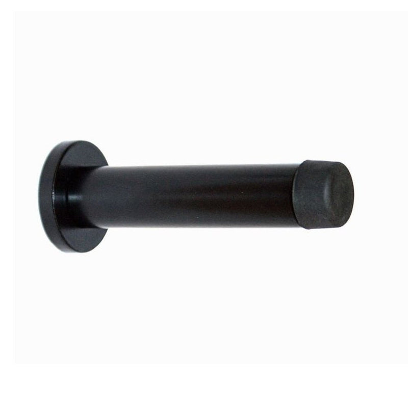 Door Stop Black Concealed Fix 85mm